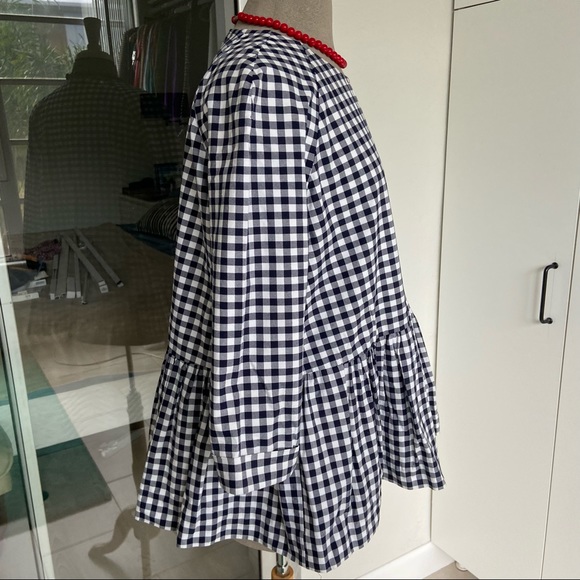 Victoria Beckham Dressy Checked Top size L - Picture 3 of 9